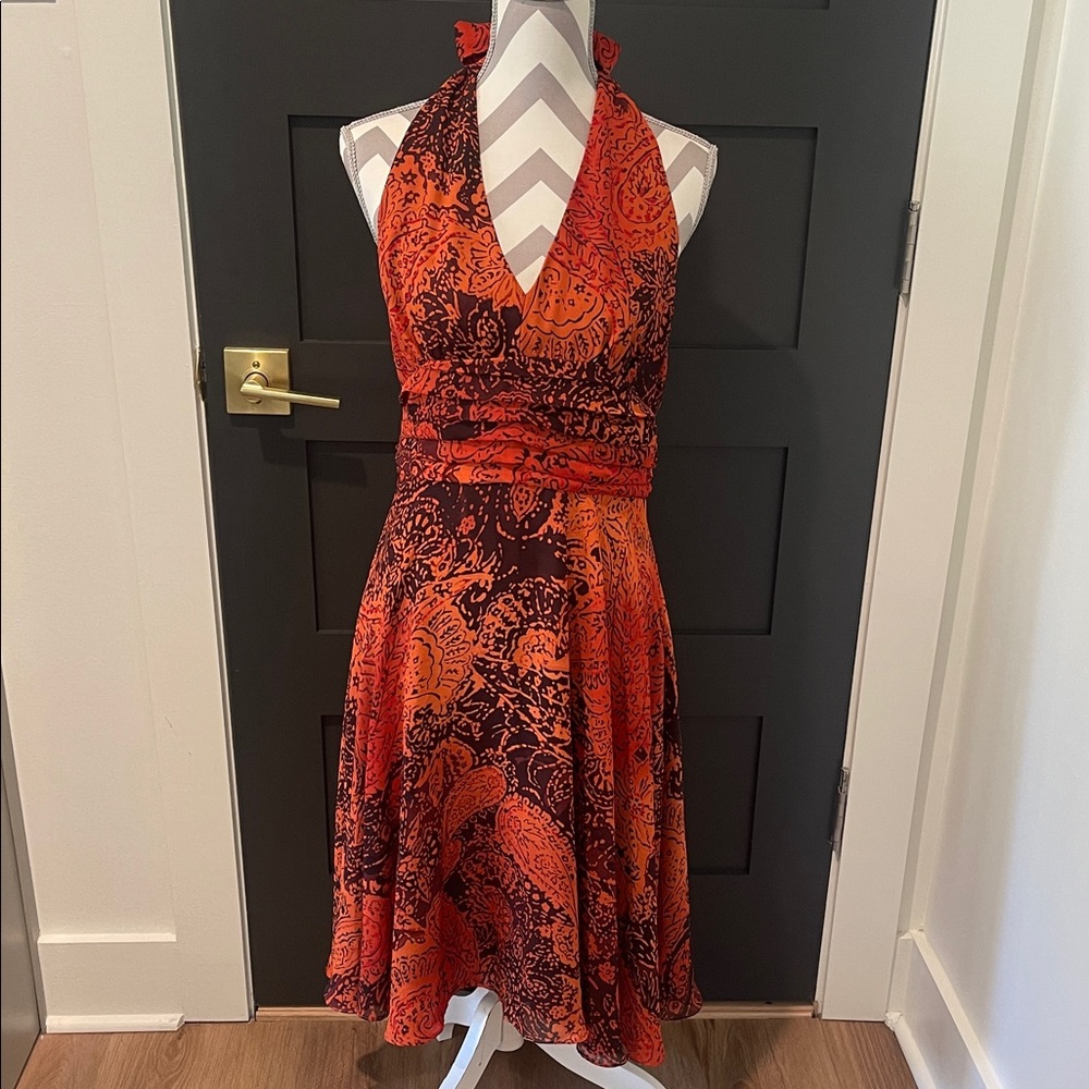 Robbie Bee Vintage Halter Dress Size 10